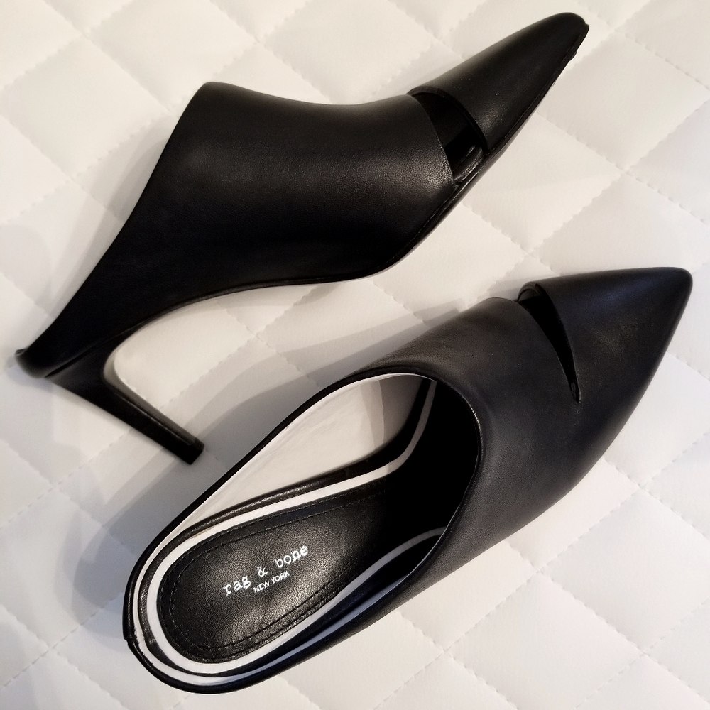 Rag & Bone Cut-out kitten Mules